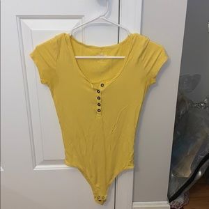 Cute ribbed bodysuit